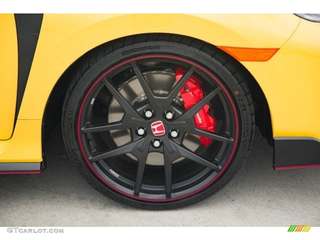 2021 Civic Type R Limited Edition - Limited Edition Phoenix Yellow / Black/Red photo #12