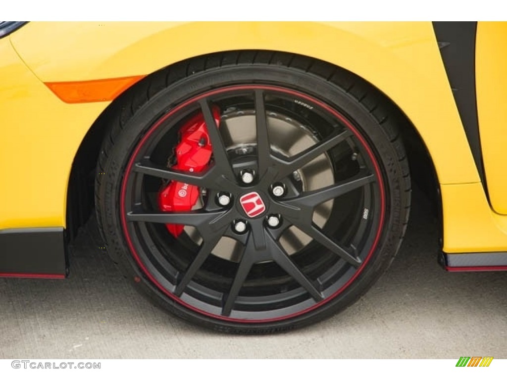 2021 Civic Type R Limited Edition - Limited Edition Phoenix Yellow / Black/Red photo #14