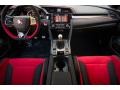 Black/Red 2021 Honda Civic Type R Limited Edition Dashboard