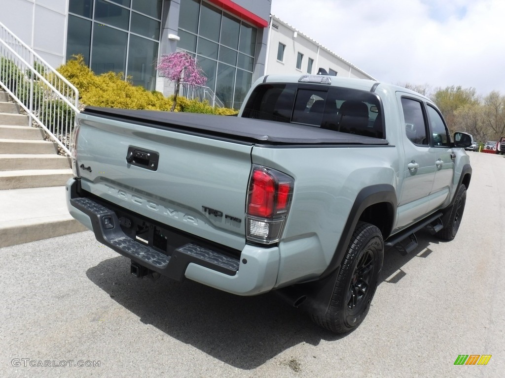 2021 Tacoma TRD Pro Double Cab 4x4 - Lunar Rock / Black/Red photo #21
