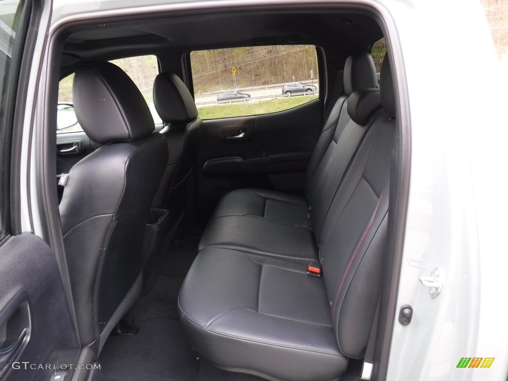 Black/Red Interior 2021 Toyota Tacoma TRD Pro Double Cab 4x4 Photo #141777056