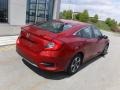 2019 Molten Lava Pearl Honda Civic LX Sedan  photo #9