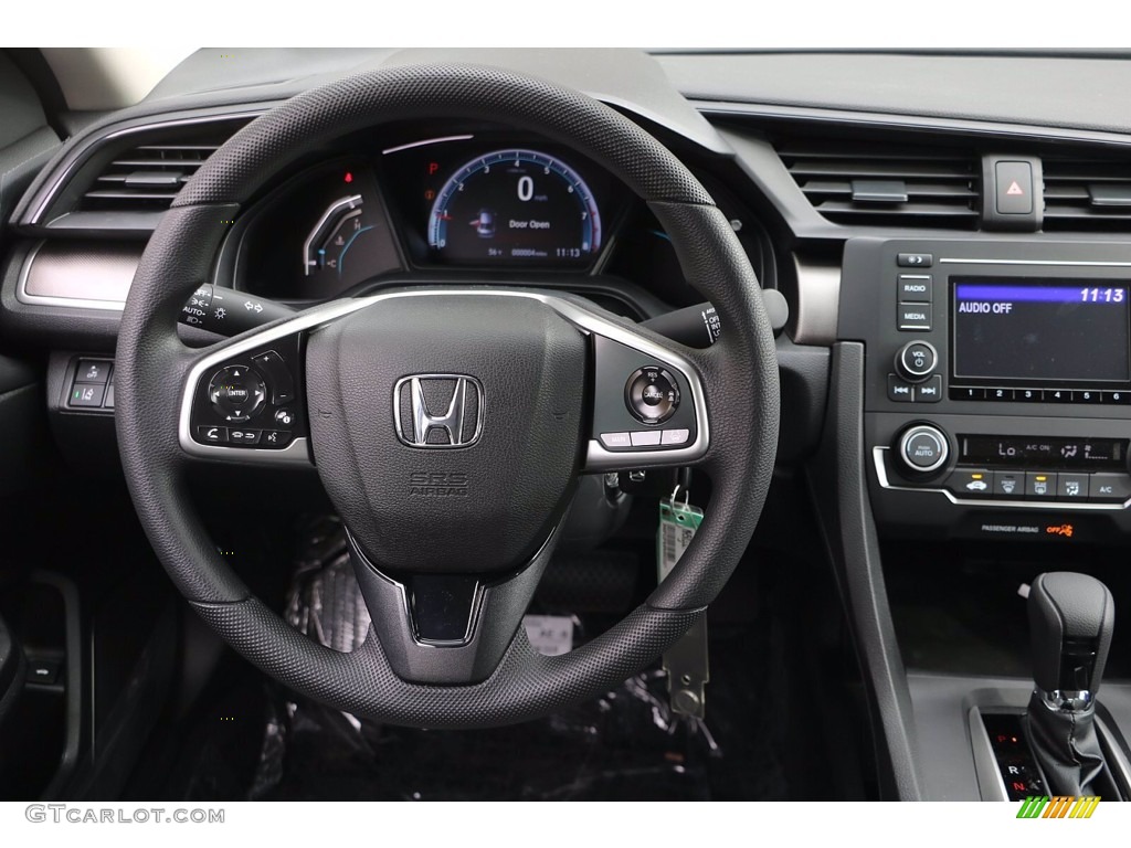 2021 Civic LX Sedan - Modern Steel Metallic / Gray photo #13