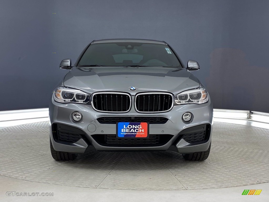 2018 X6 xDrive35i - Space Gray Metallic / Black photo #2