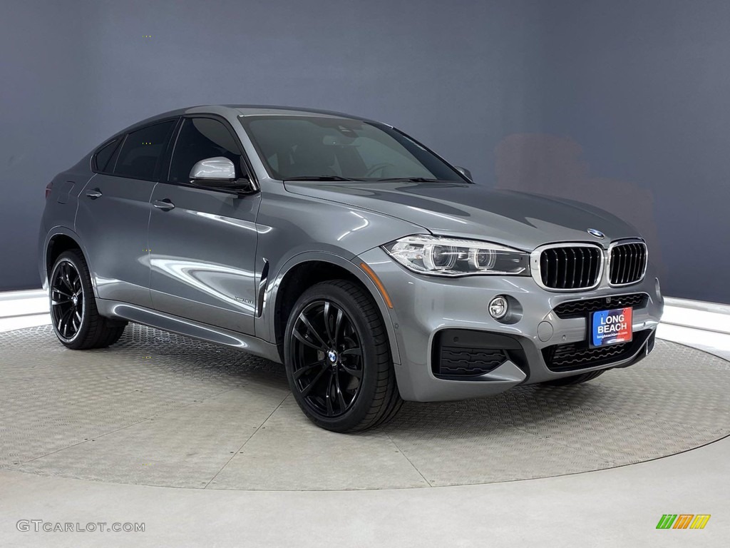 2018 X6 xDrive35i - Space Gray Metallic / Black photo #38