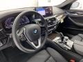Black 2021 BMW 5 Series 530e Sedan Interior Color