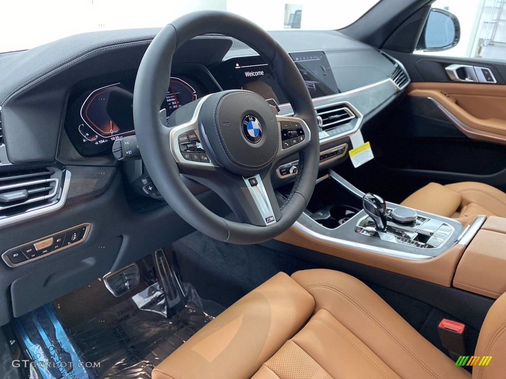 Cognac Interior 2021 BMW X5 sDrive40i Photo #141778310