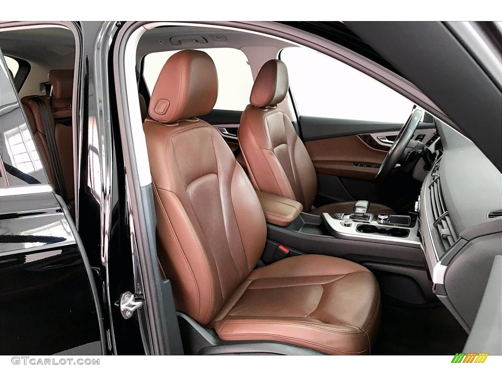 Nougat Brown Interior 2018 Audi Q7 3.0 TFSI Premium Plus quattro Photo #141778688