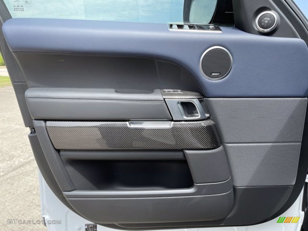 2021 Land Rover Range Rover Sport HST Eclipse/Ebony Door Panel Photo #141778799