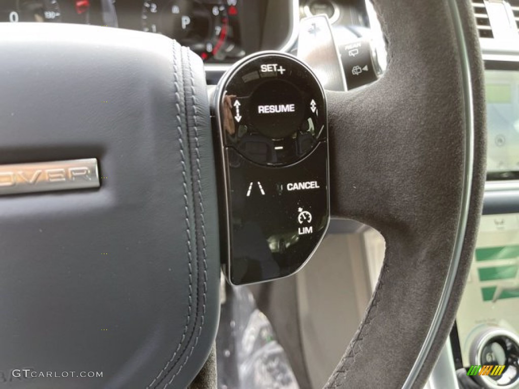 2021 Land Rover Range Rover Sport HST Eclipse/Ebony Steering Wheel Photo #141778883
