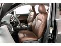 2018 Audi Q7 Nougat Brown Interior Front Seat Photo