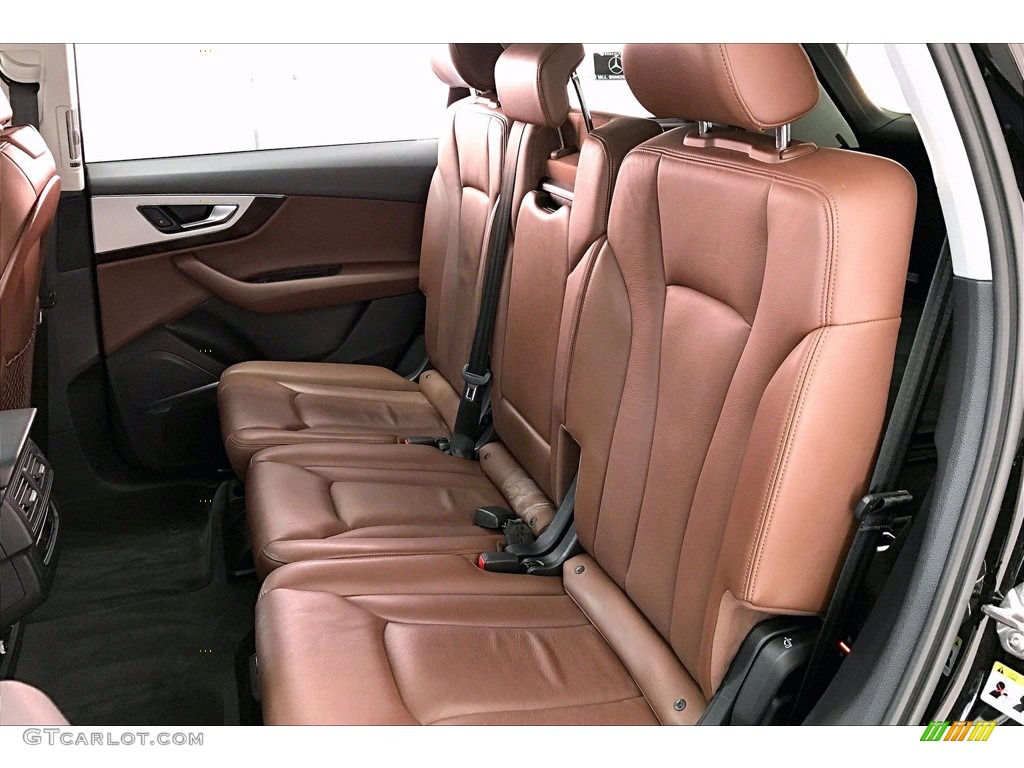 Nougat Brown Interior 2018 Audi Q7 3.0 TFSI Premium Plus quattro Photo #141779070