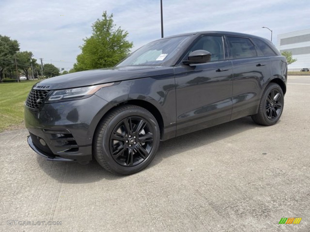 2021 Range Rover Velar R-Dynamic S - Carpathian Gray Premium Metallic / Light Oyster/Ebony photo #1