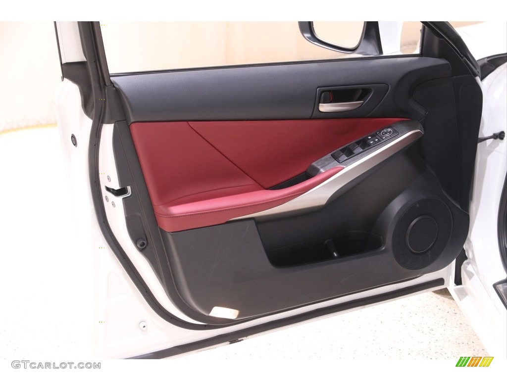 2019 IS 300 F Sport AWD - Ultra White / Rioja Red photo #4
