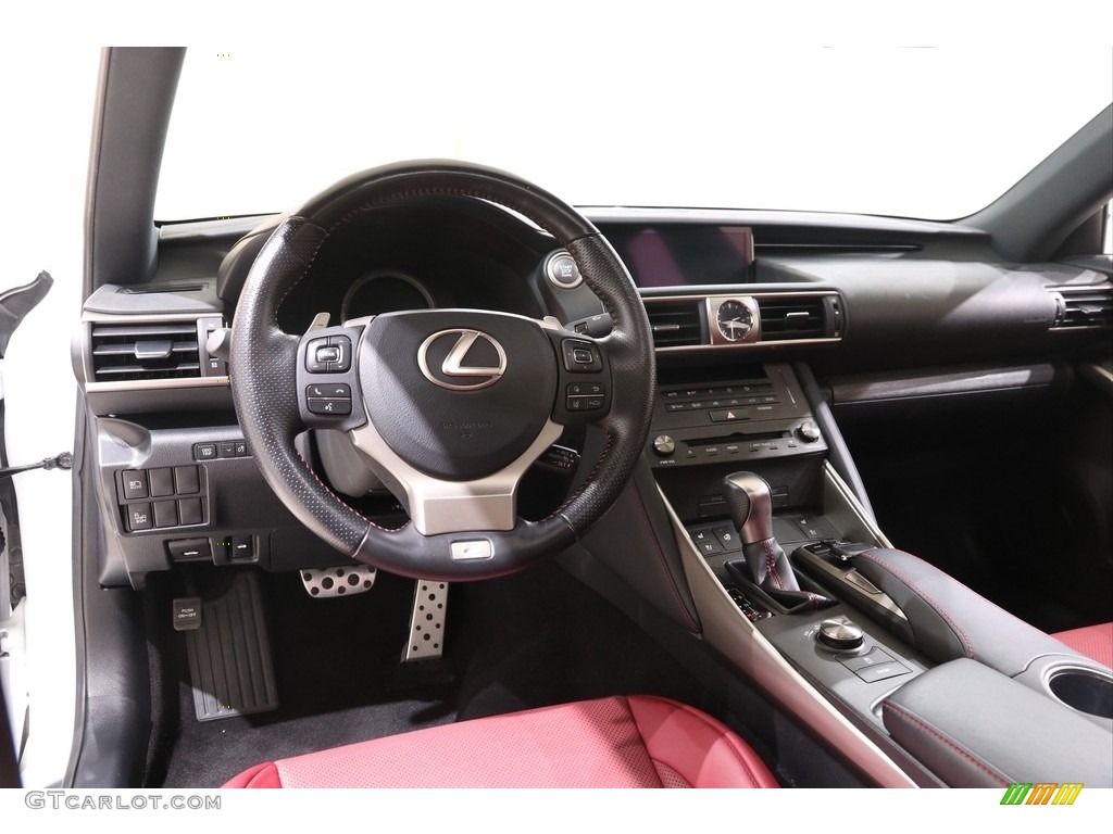 2019 IS 300 F Sport AWD - Ultra White / Rioja Red photo #6