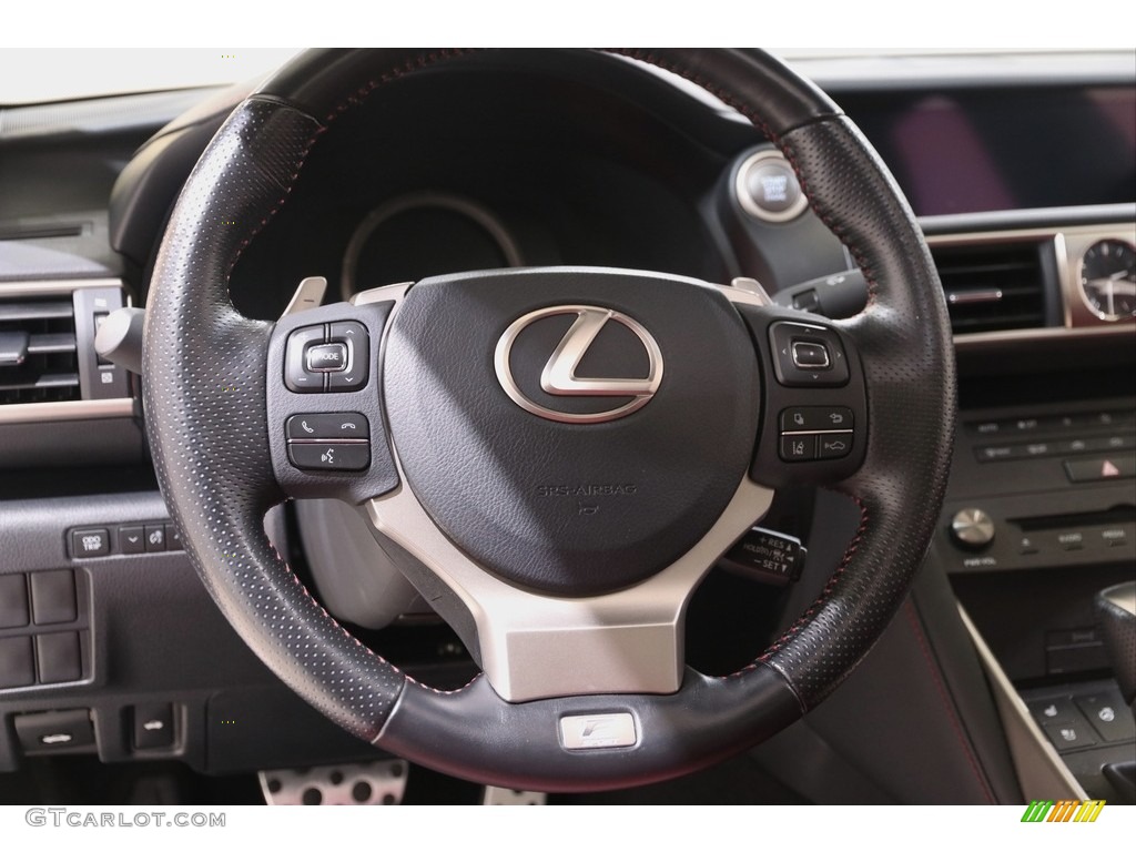 2019 IS 300 F Sport AWD - Ultra White / Rioja Red photo #7