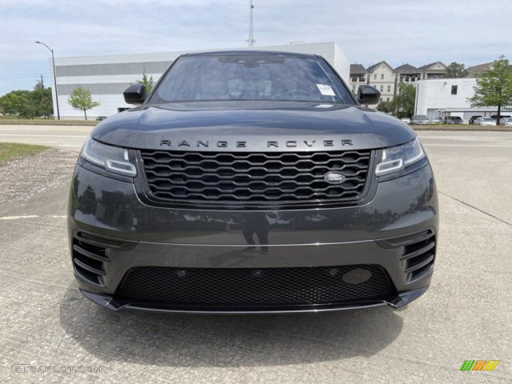 2021 Range Rover Velar R-Dynamic S - Carpathian Gray Premium Metallic / Light Oyster/Ebony photo #8