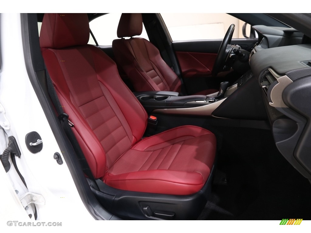 2019 IS 300 F Sport AWD - Ultra White / Rioja Red photo #15