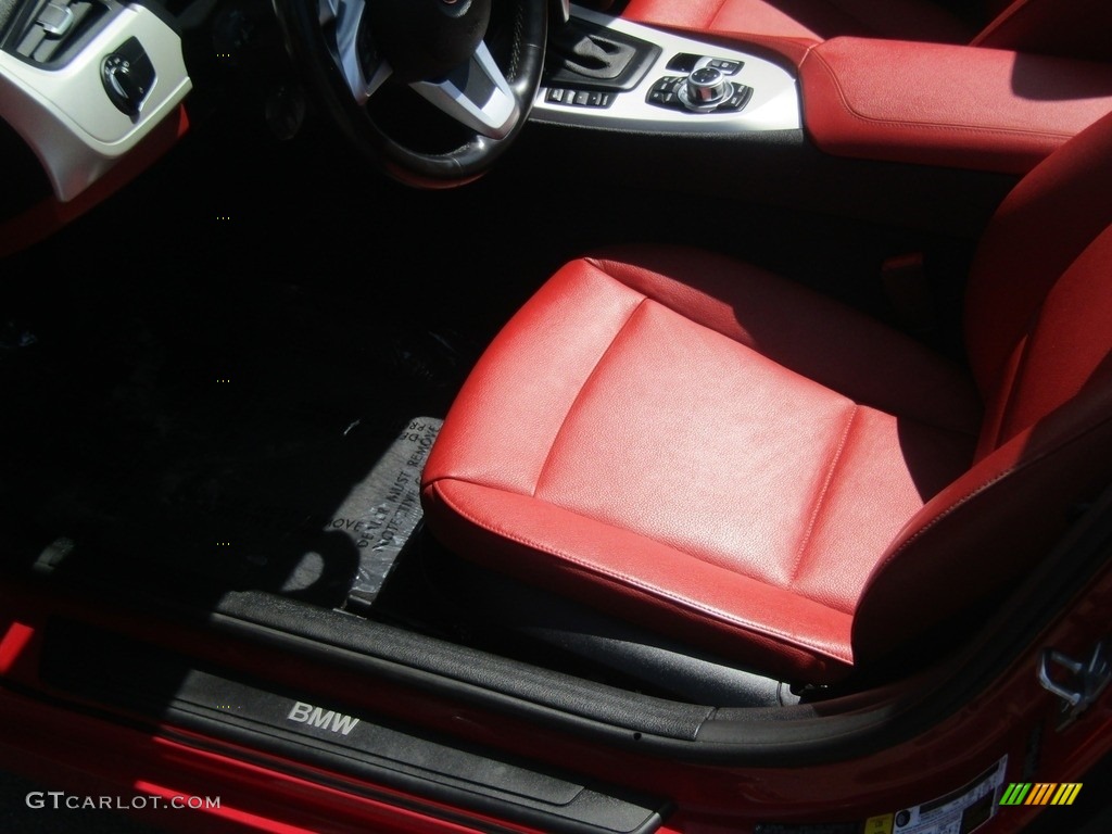 2011 Z4 sDrive30i Roadster - Crimson Red / Coral Red photo #12