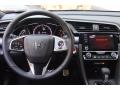 2021 Honda Civic Black Interior Steering Wheel Photo