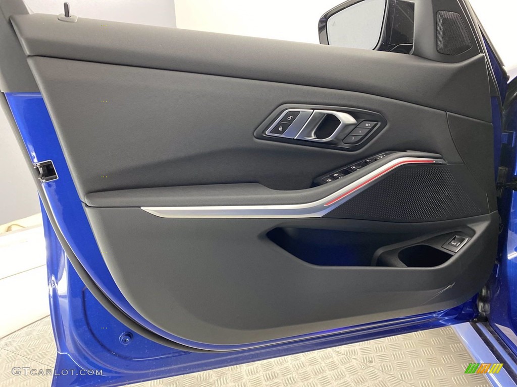 2021 3 Series 330i Sedan - Portimao Blue Metallic / Black photo #10