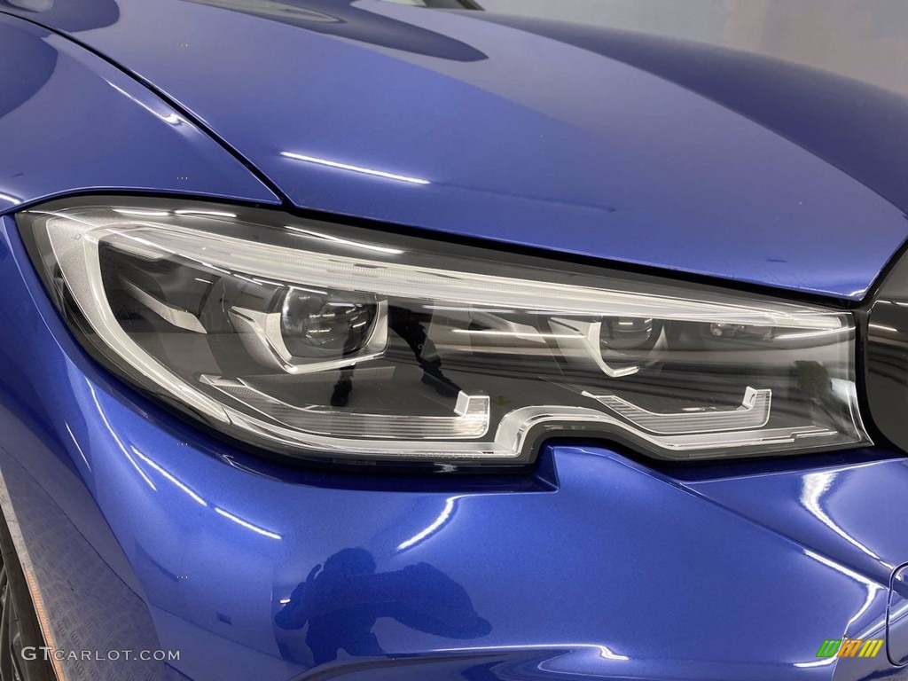 2021 3 Series M340i Sedan - Portimao Blue Metallic / Black photo #4