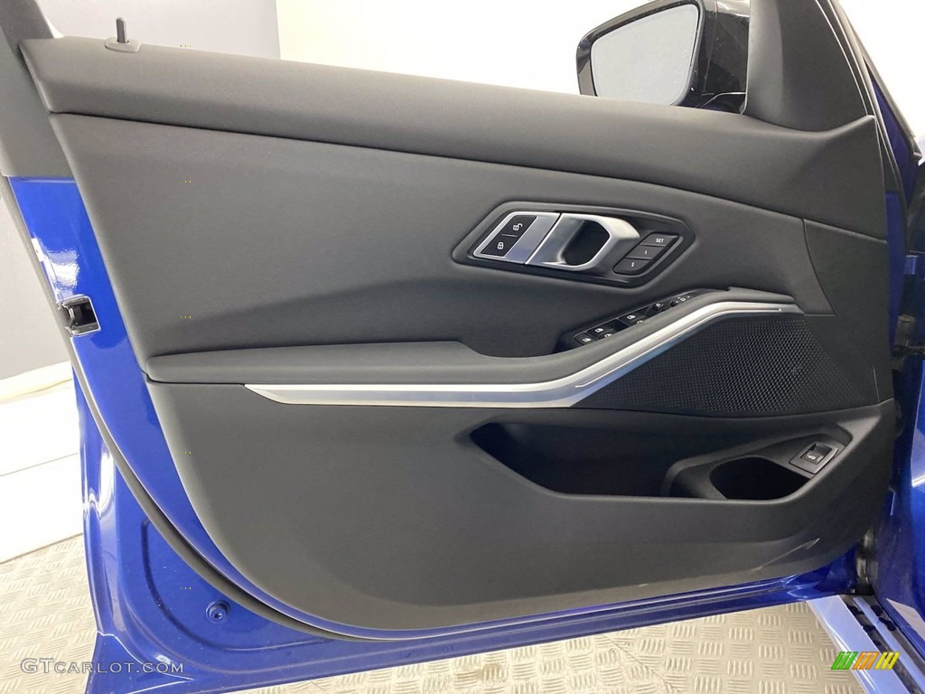 2021 BMW 3 Series M340i Sedan Black Door Panel Photo #141780978