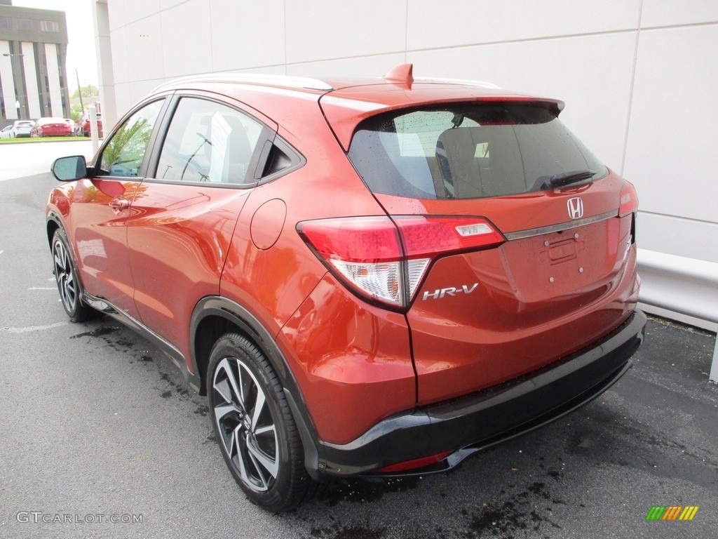 2019 HR-V Sport AWD - Orangeburst Metallic / Black photo #3
