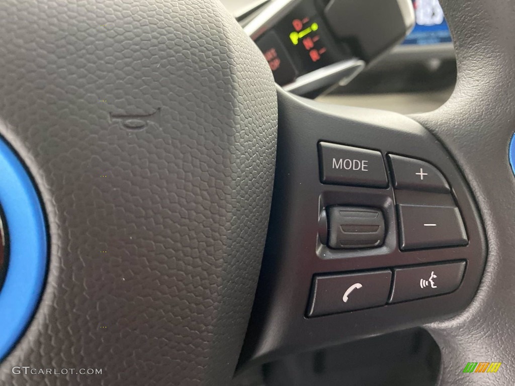 2021 BMW i3 Standard i3 Model Deka Dark Steering Wheel Photo #141781871