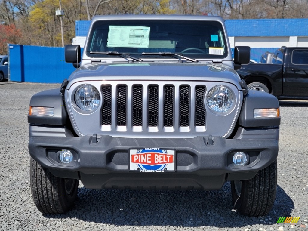 2021 Wrangler Unlimited Sport 4x4 - Billet Silver Metallic / Black photo #2