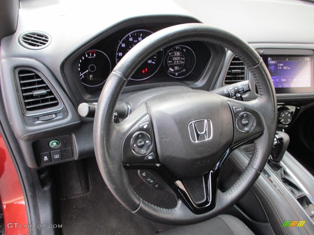 2019 HR-V Sport AWD - Orangeburst Metallic / Black photo #14