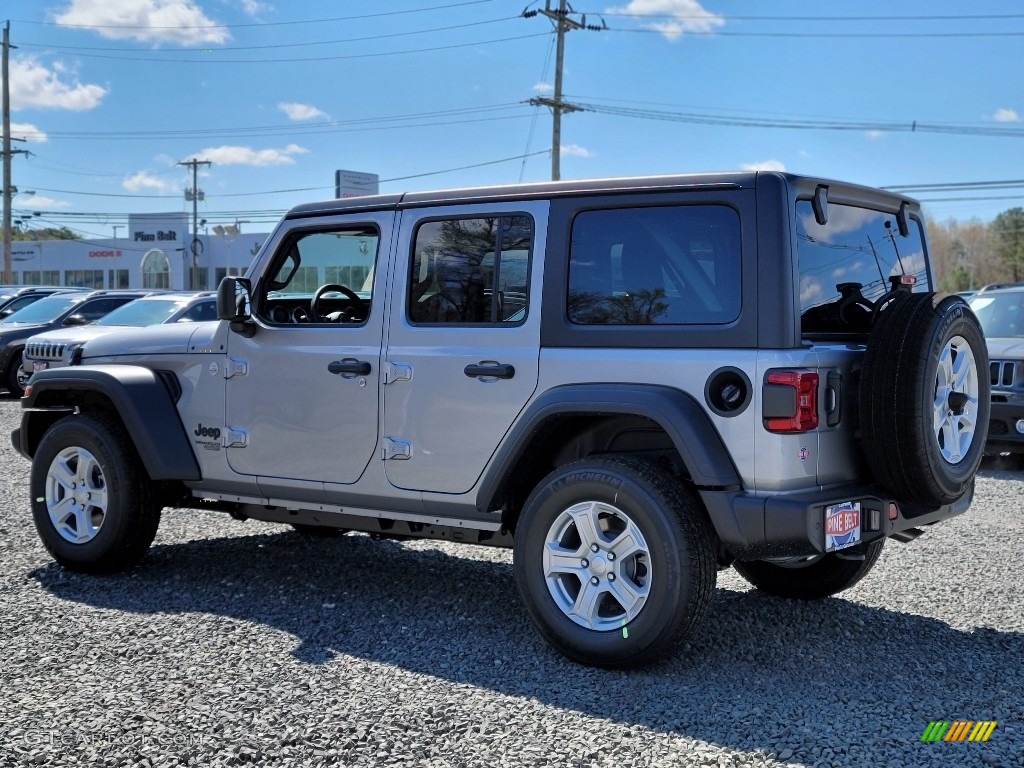 2021 Wrangler Unlimited Sport 4x4 - Billet Silver Metallic / Black photo #4