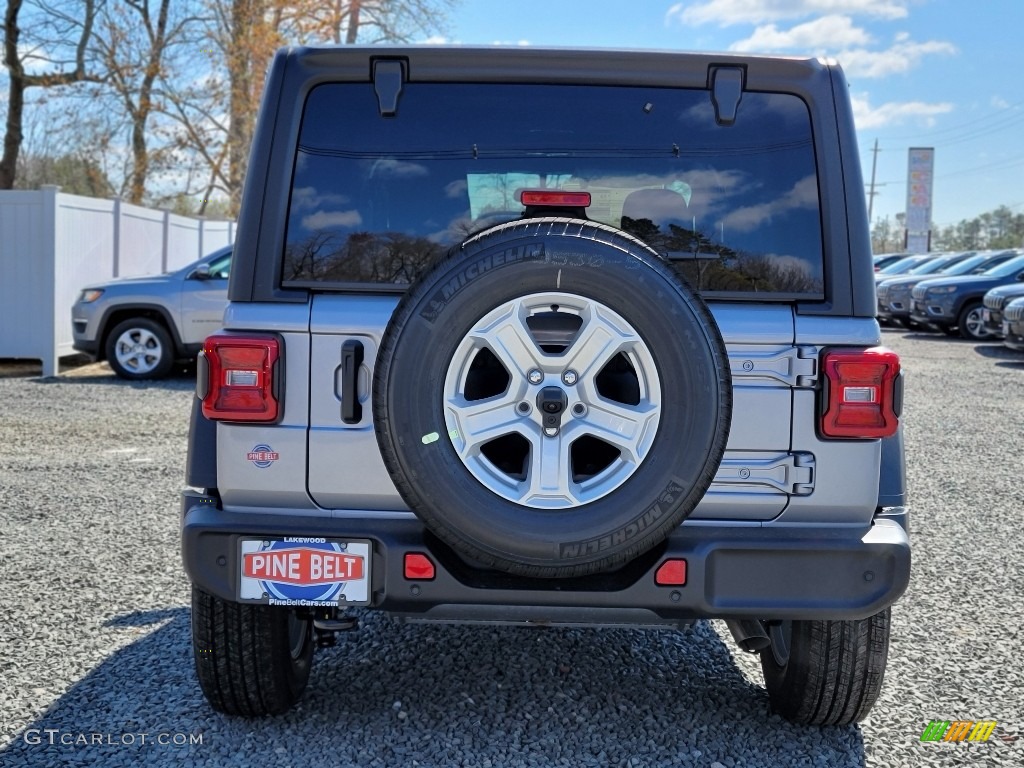 2021 Wrangler Unlimited Sport 4x4 - Billet Silver Metallic / Black photo #5
