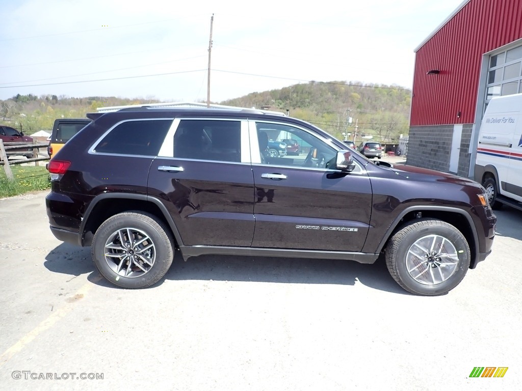 2021 Grand Cherokee Limited 4x4 - Sangria Metallic / Black photo #6