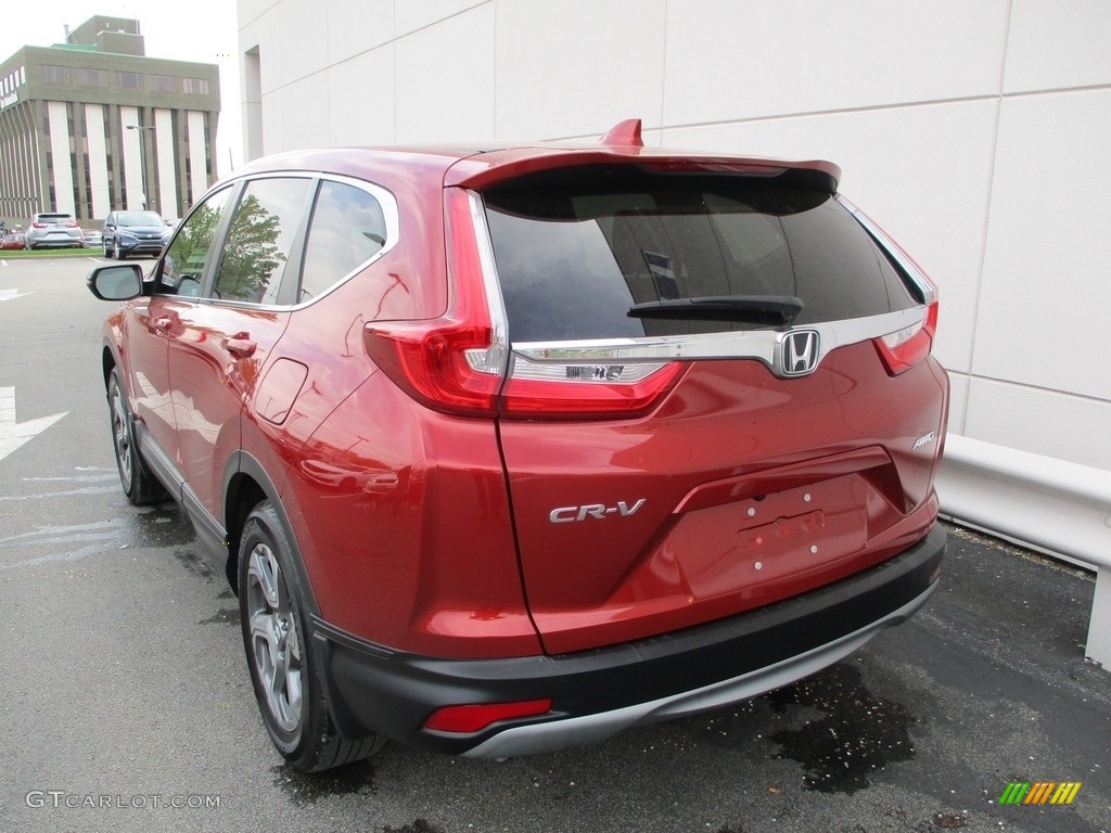 2019 CR-V EX AWD - Molten Lava Pearl / Ivory photo #3