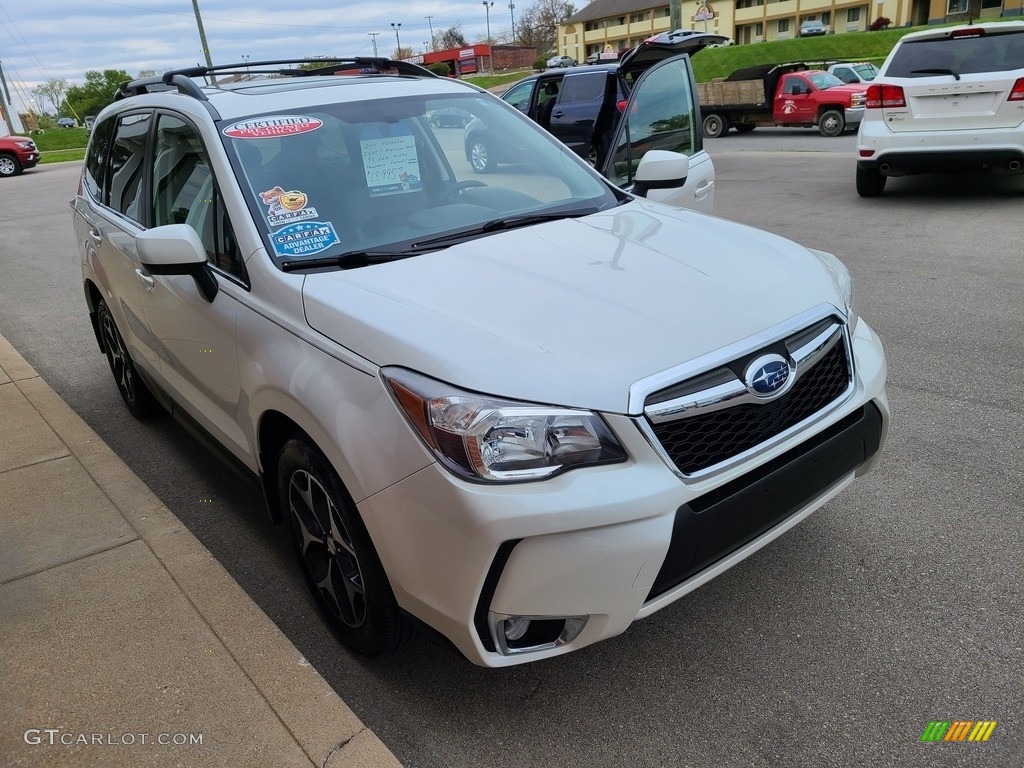 2014 Forester 2.0XT Premium - Satin White Pearl / Black photo #9