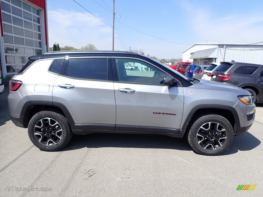 Billet Silver Metallic 2021 Jeep Compass Trailhawk 4x4 Exterior Photo #141783383