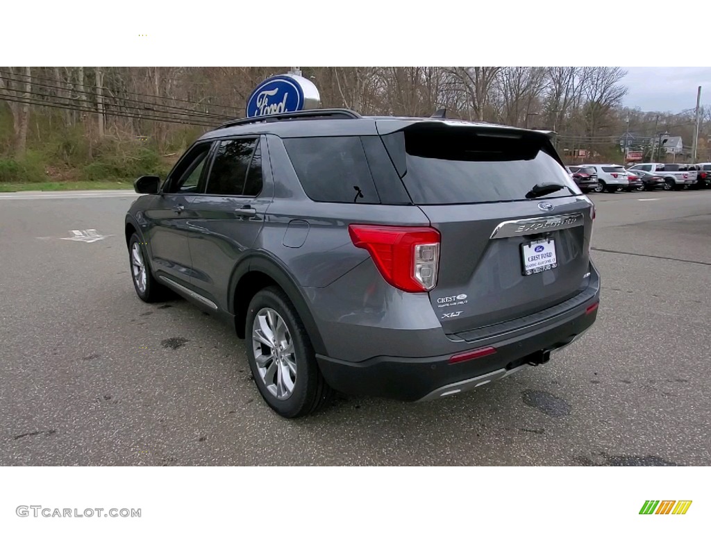 2021 Explorer XLT 4WD - Carbonized Gray Metallic / Ebony photo #5