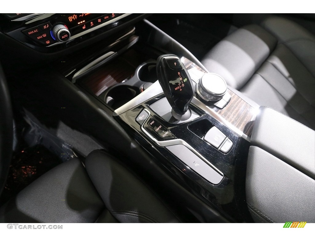 2018 5 Series 530i xDrive Sedan - Dark Graphite Metallic / Black photo #15