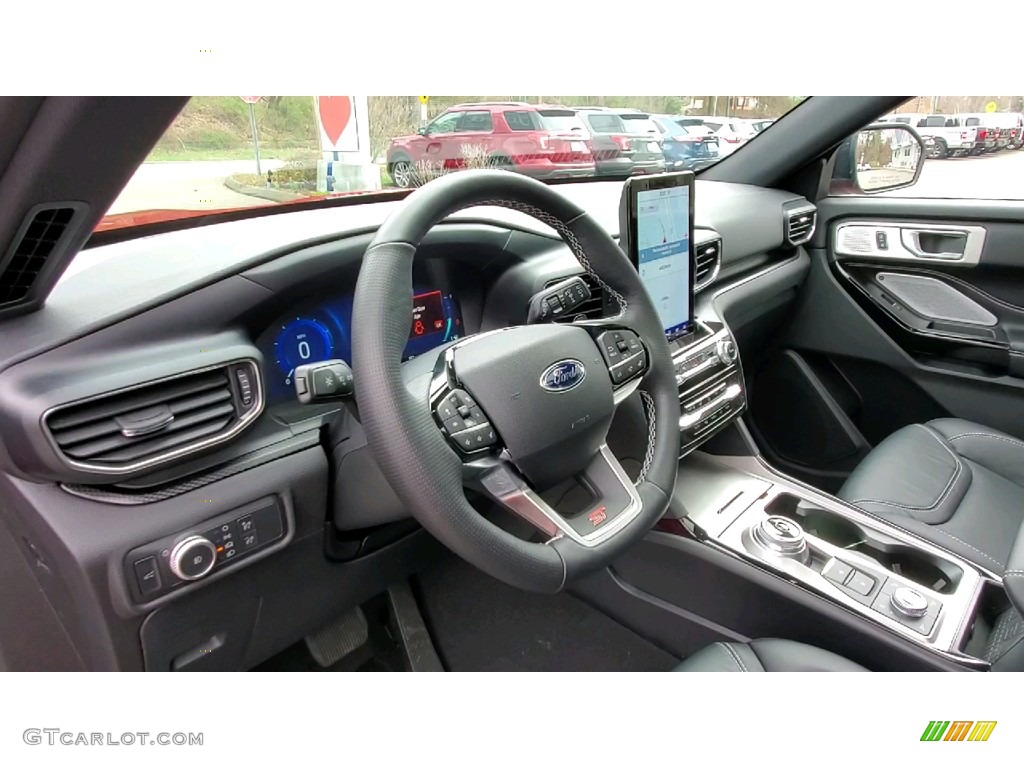 2021 Explorer ST 4WD - Rapid Red Metallic / Ebony photo #10