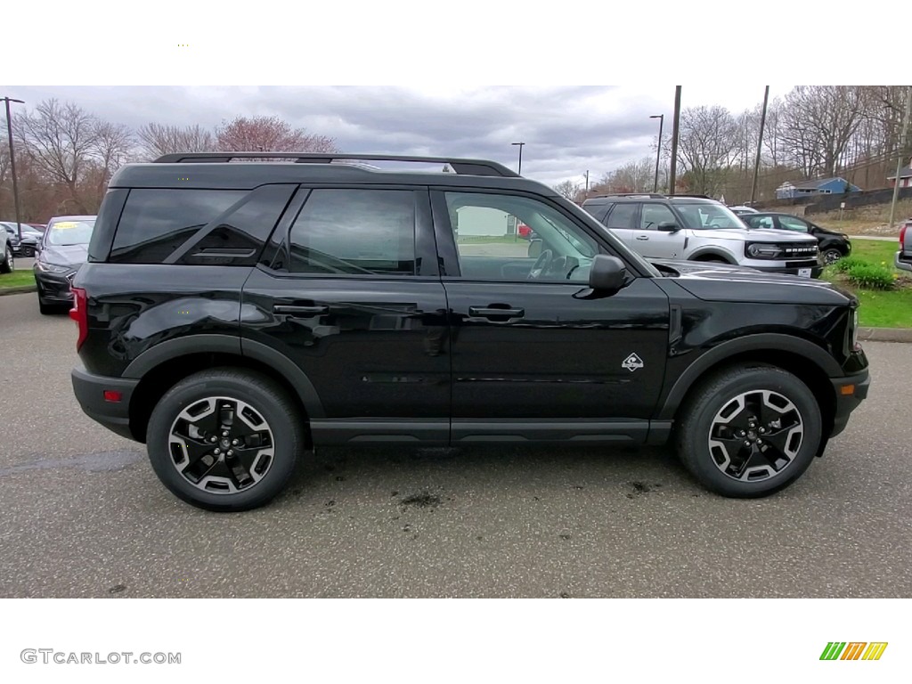 Shadow Black 2021 Ford Bronco Sport Outer Banks 4x4 Exterior Photo #141784697
