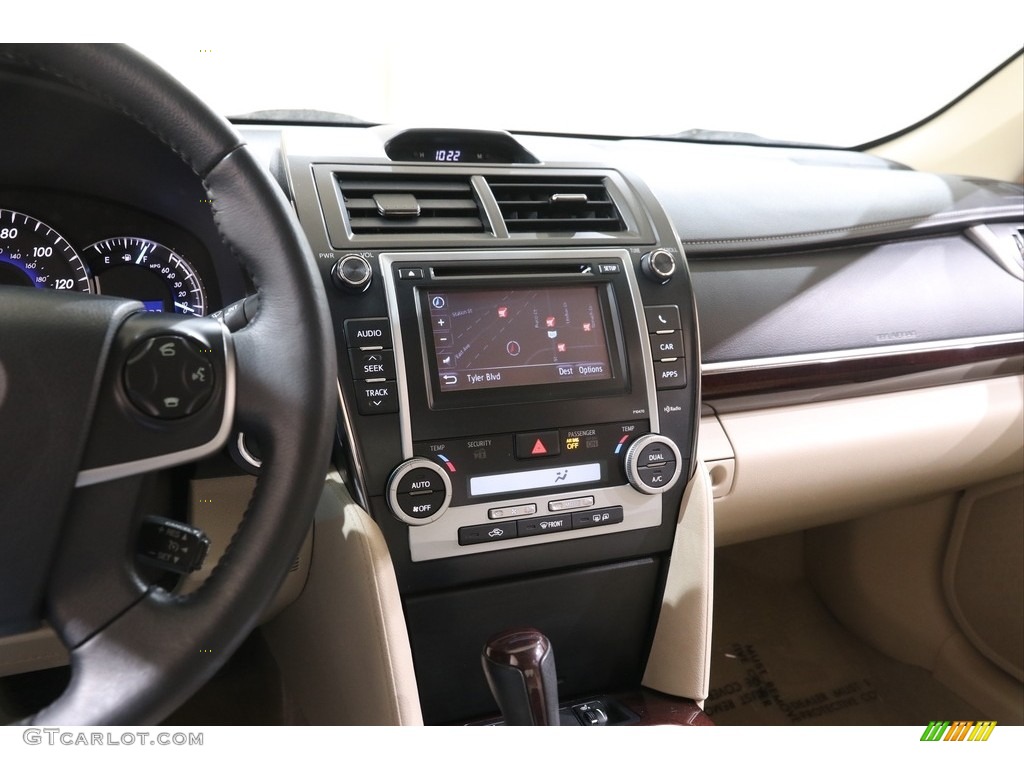 2013 Camry XLE - Barcelona Red Metallic / Ivory photo #9