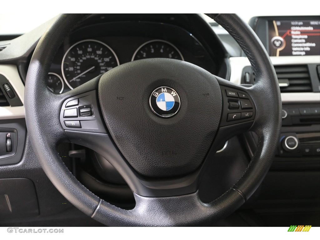 2014 3 Series 320i xDrive Sedan - Glacier Silver Metallic / Black photo #7