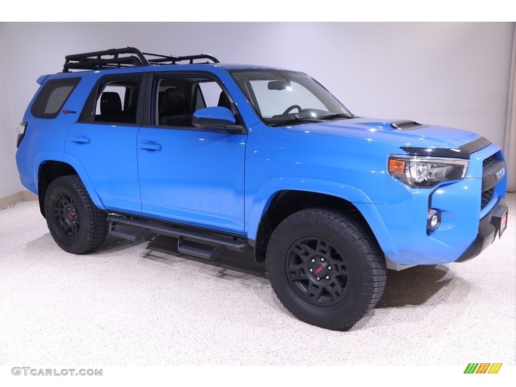 2019 4Runner TRD Pro 4x4 - Voodoo Blue / Black photo #1