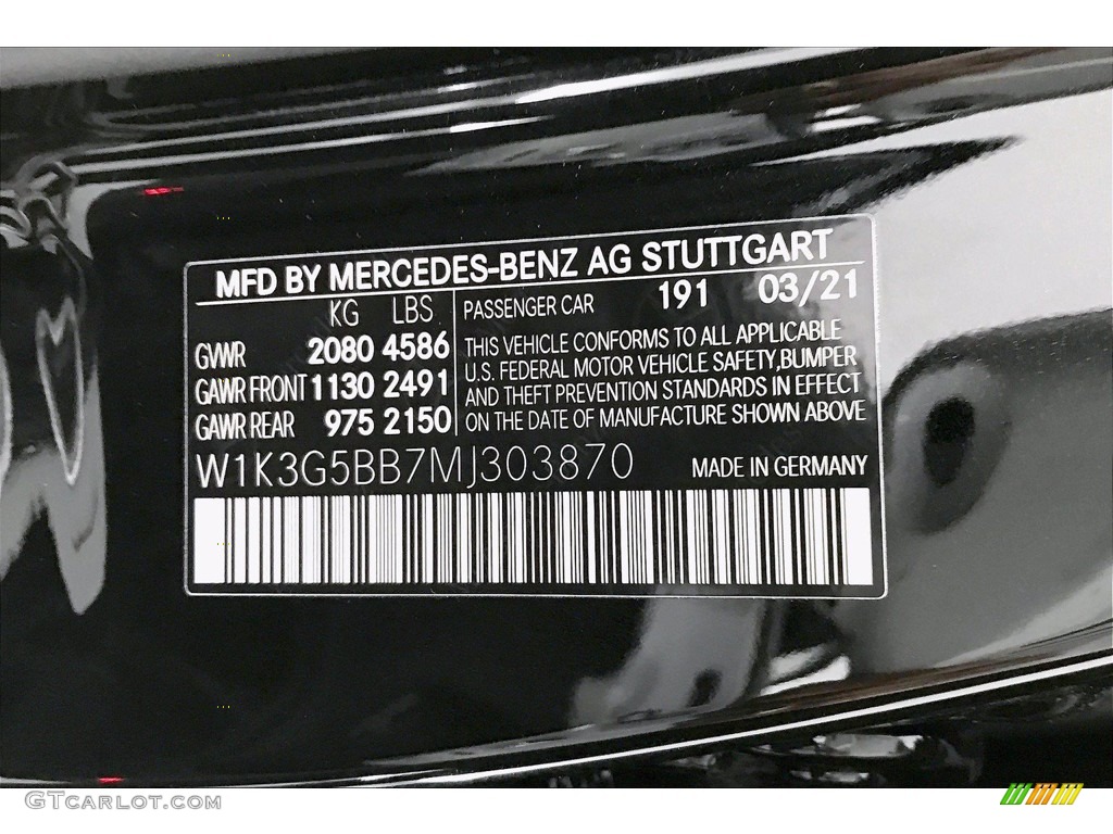 2021 A 220 4Matic Sedan - Cosmos Black Metallic / Neva Grey/Black photo #11