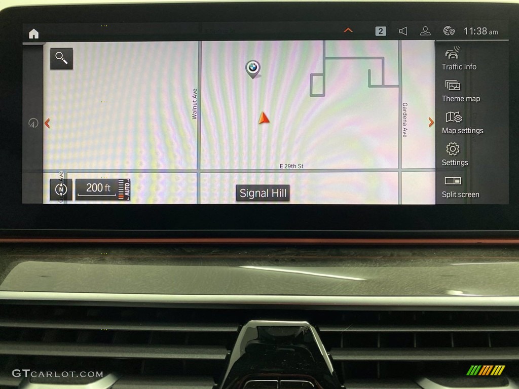 2021 BMW 5 Series 530i Sedan Navigation Photos