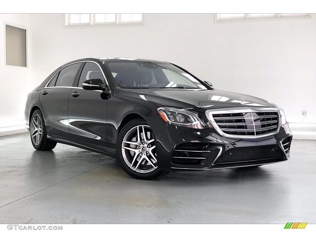 Obsidian Black Metallic 2020 Mercedes-Benz S 560 4Matic Sedan Exterior Photo #141786191