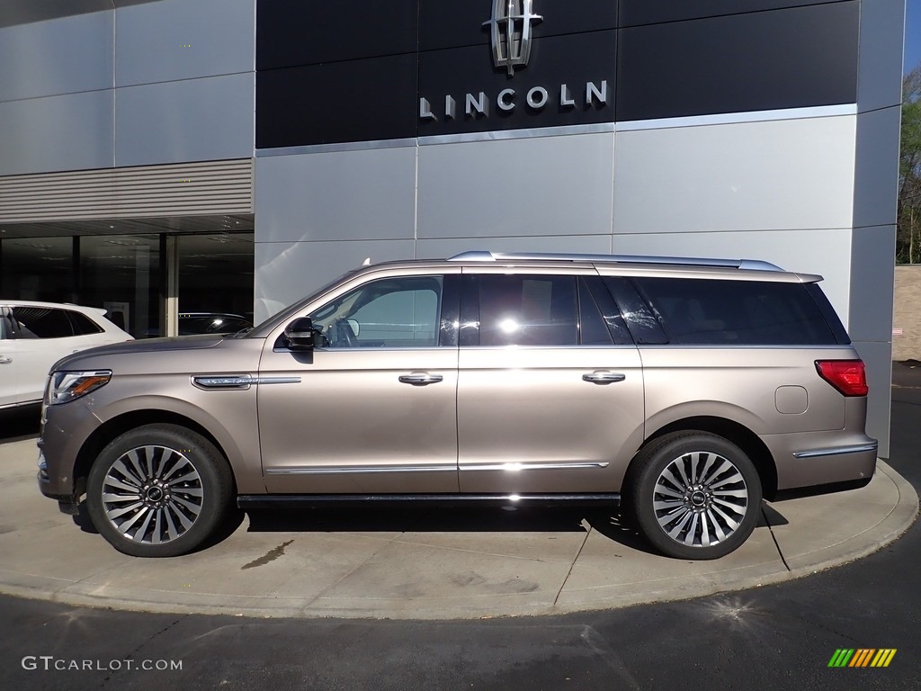 Iced Mocha Metallic 2018 Lincoln Navigator Reserve L 4x4 Exterior Photo #141786365