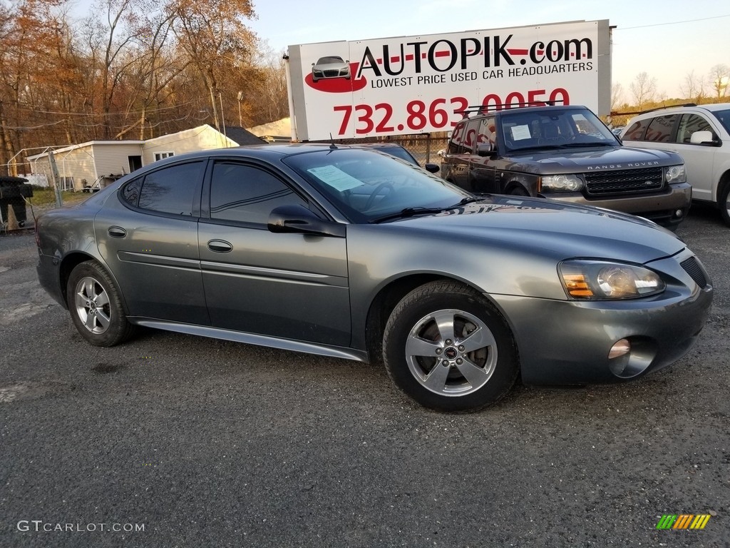 2005 Grand Prix Sedan - Graystone Metallic / Parchment/Dark Pewter photo #1