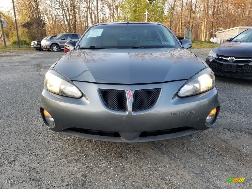 2005 Grand Prix Sedan - Graystone Metallic / Parchment/Dark Pewter photo #8